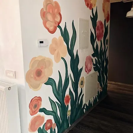 Bed - Vintage Vibes Apartment Timisoara